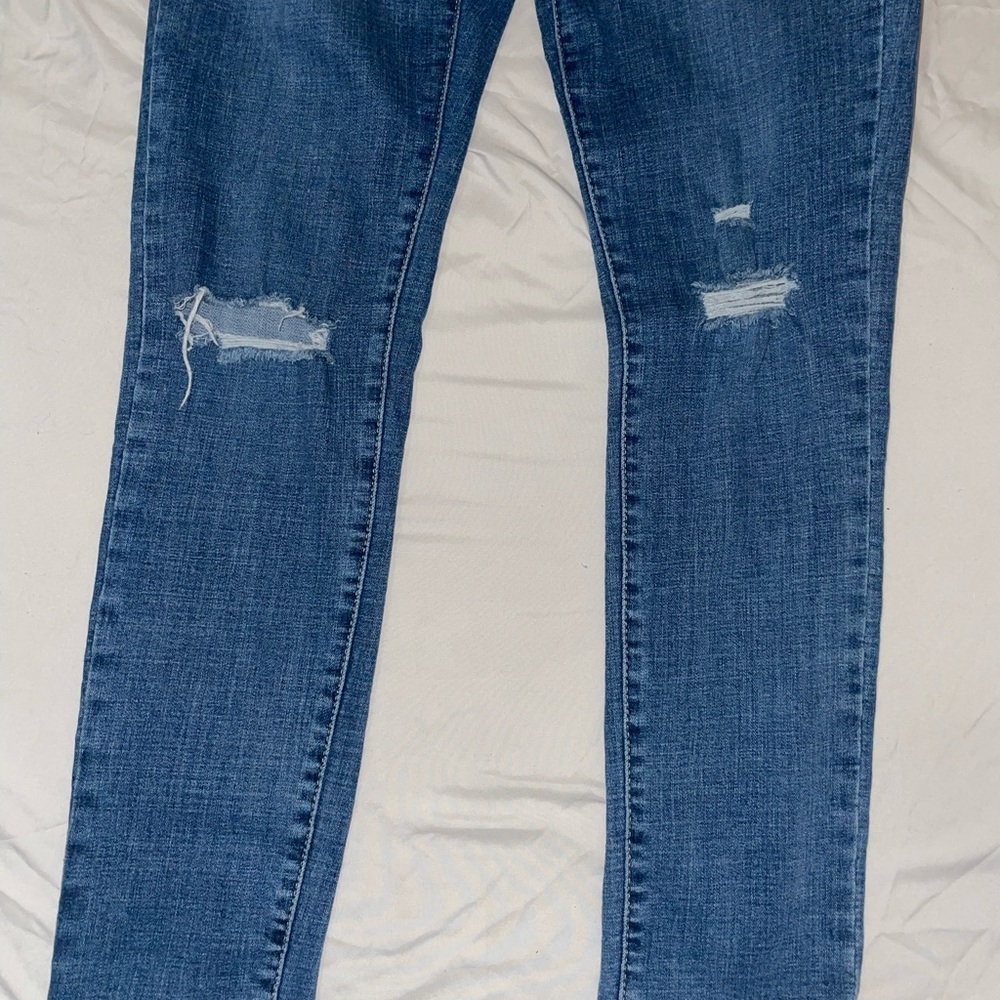 Levi's Blue Straight Leg Jeans Classic Denim Style - Picture 5 of 7